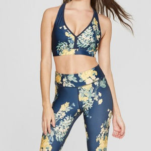 Floral Workout Bra & Leggings